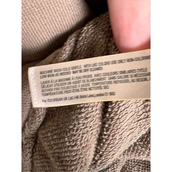 Anthropologie Saturday Sunday Faux Wrap Cinched Waist Sharon Hoodie - Picture 11 of 16